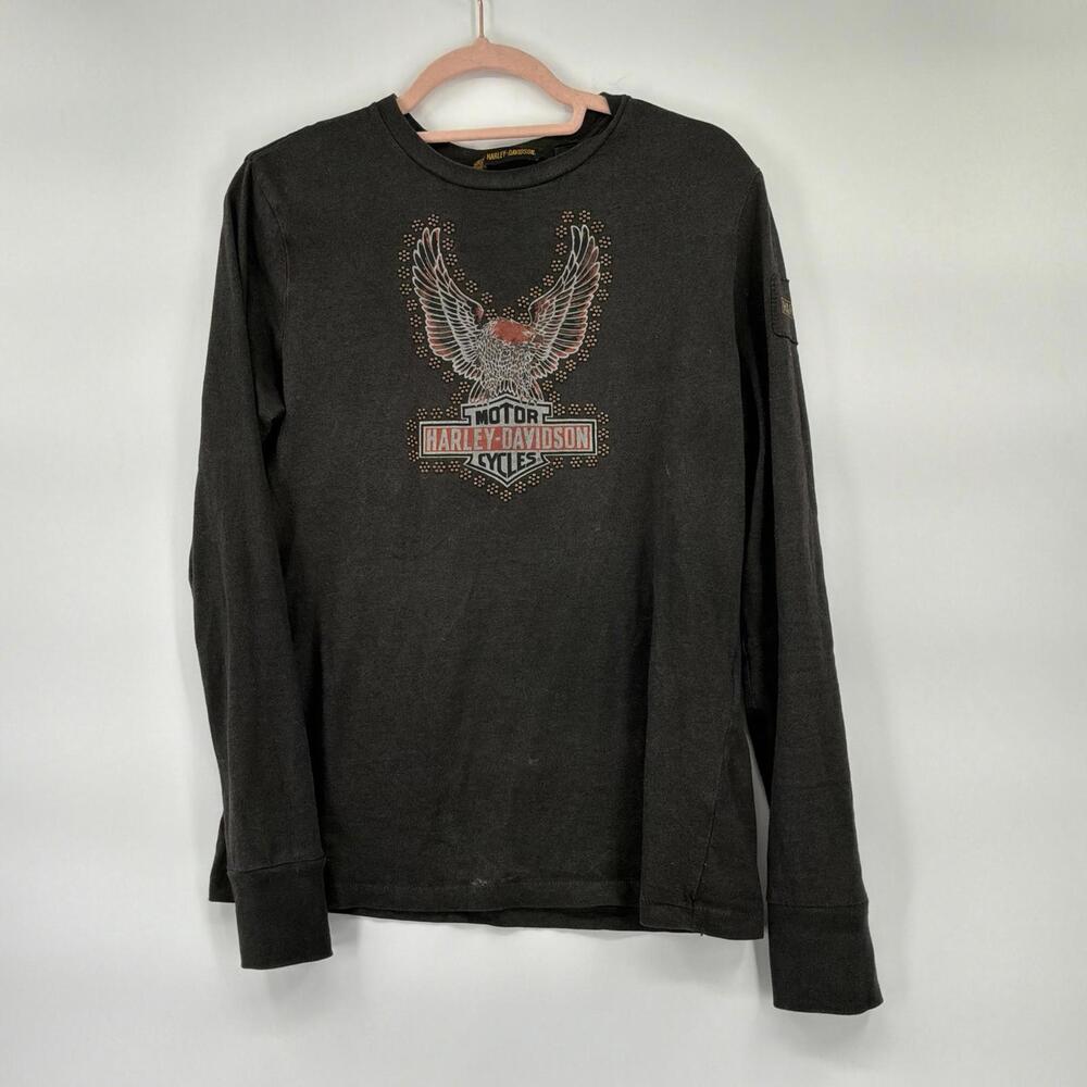 Harley Davidson Long Sleeve Studded